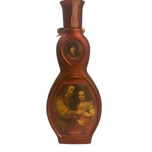 Vintage Jim Beam Choice Rembrandt "The Jewish Bride Whiskey Decanter Bottle